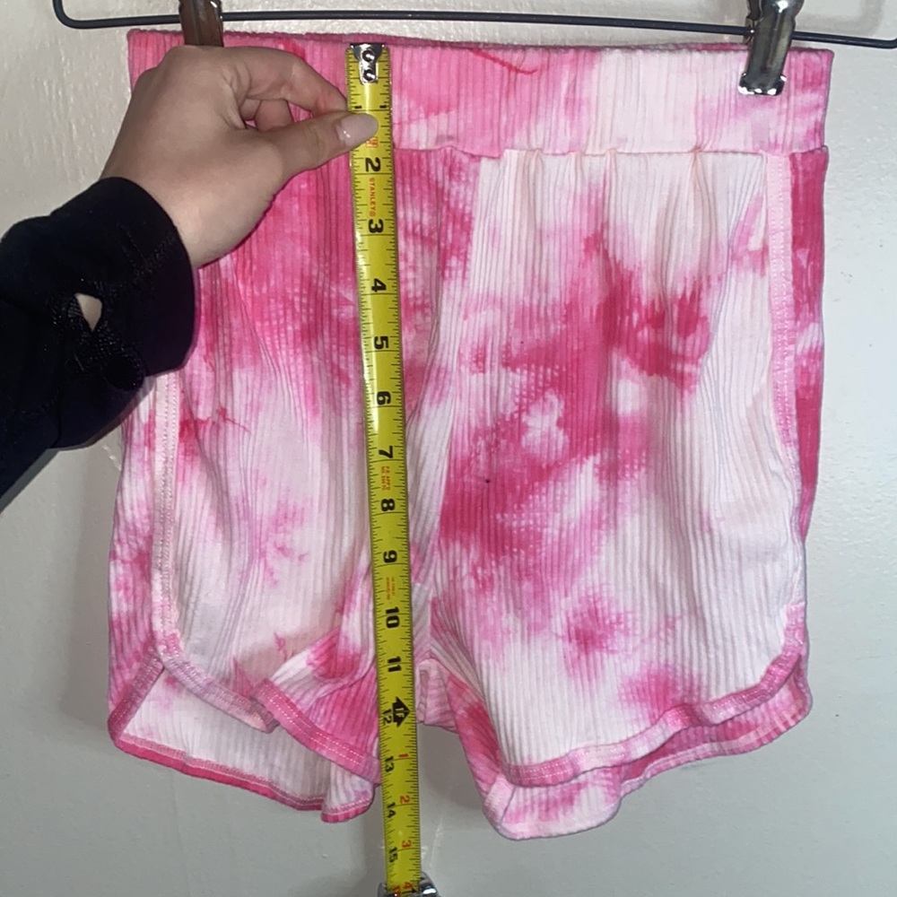 🎈Adorable ribbed 2 piece pink tie dye set! - Picture 9 of 9